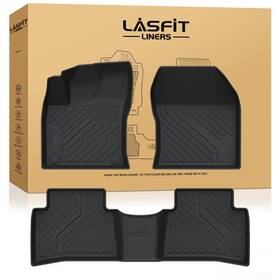 Xs-ty29 Lasfit Floor Mat For Toyota Prius 2016-2022 All Weather Waterproof 1st And 2nd Row