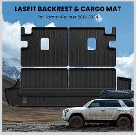 Xs-ty32h Lasfit Cargo Liner Floormat For 5th Gen Toyota 4runner Third Row Seat