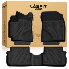 Xs-ty38 Lasfit Floor Mat For Toyota Corolla / Matrix 2009-2013 Waterproof 1st And 2nd Row