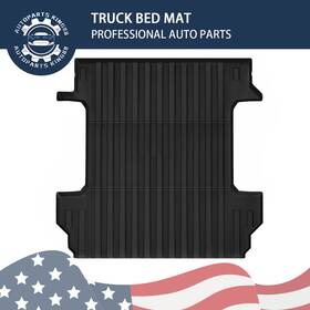 Ledkingdomus 197839333802 3d 5.8ft Truck Bed Mat For 2019- 2026 Chevy Silverado Gmc Sierra 1500 Tpe Liner