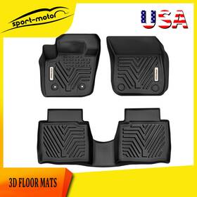 Ledkingdomus 197839507746 3d Floor Mats For 2013-2016 Ford Fusion Lincoln Mkz Front And Rear Tpe Liner