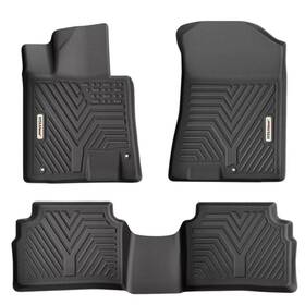 Ledkingdomus 199449433798 3pcs Floor Mats For 2020-2023 Hyundai Sonata 2021-23 Kia K5 Fwd Tpe Liners