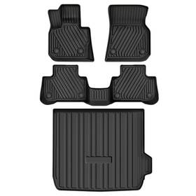 Ledkingdomus 199449436492 Tpe Floor Mats And Trunk Cargo Liner For 2019- 2024 Bmw X4 All Weather Anti-slip