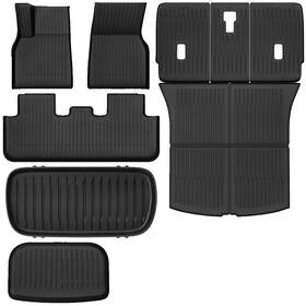Ledkingdomus 199449625322 3d Floor Mats For 2025 2026 Tesla Model Y Juniper 5-seater All Weather Tpe Liner