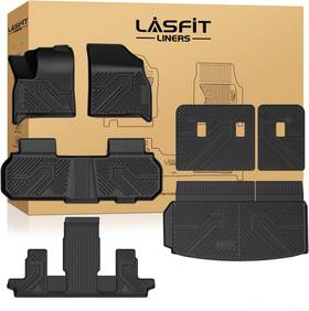 Beysh1xbhw Ledkingdomus New Floor Mats Liner With Backrest Mat 2024-2026 Chevrolet Traverse All Weather Tpe
