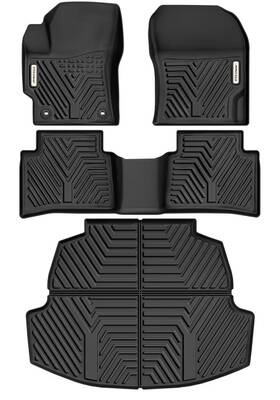Beysh97gcj Ledkingdomus Floor Mats Cargo Liner Set For 2020-2026 Toyota Corolla Sedan Tpe All Weather