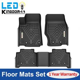 Beyshfnjk5 Ledkingdomus 3d Floor Mats For 2022- 2024 Jeep Grand Cherokee All Weather Tpe Rubber Liners