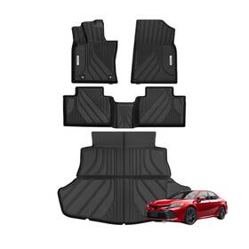 Beyshq7pjw Ledkingdomus Floor Mats Cargo Liner Mat For 25 Toyota Camry Hybrid Anti-slip All Weather