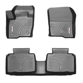 Beyshsgn7q Ledkingdomus Car 3d Front Rear Floor Mats All Weather Liner For 2015-2024 Ford Edge