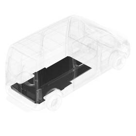 121-135-6441 Legend Fleet For Mercedes-benz Sprinter 3500 10-18 Stabiligrip Cargo Area Liner W Still Plate