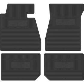 Mb1608001 Legendary Auto Interiors Upholstery 1967-70 Gtx With Trans Black Vinyl Inch Custom Vintage Logo Floor Mats