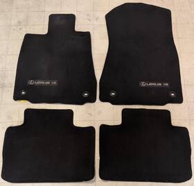 10805 Lexus 2014-2021 Is350/250 Carpet Floor Mats Oem - Front/rear