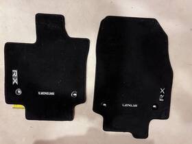 587500-yyf00-b0 Lexus For 2023-2024 Rx350 Rx350h Rx500h F-sport Oem Black Carpet Floor Mats