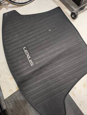 Pt908-46231-20 Lexus Oem Factory All Weather Cargo Mat 2023 Rz450e Black With Subwoofer