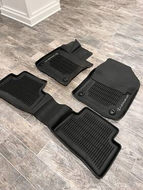 Pt908-76190-20 Lexus Oem Factory All Weather Floor Liner Set 2019-2024 Ux Black Mats