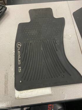 Pu320-4011r-aw Lexus Oem Factory 4pc All Weather Floor Mat Set 2006-2013 Is250 Awd Black