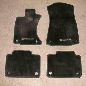 Prd10021rfm-2r Lexus Gs Carpet Floor Mats Set Of 4 Black Logo Front Rear Ranac Prd10021 Lhd
