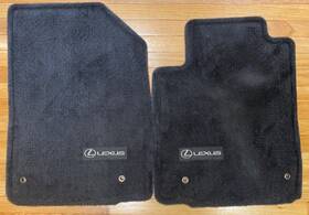 Pt206-33070-90 Lexus 2 Car Mats Black Es350 Yrs 2007-11 Front Right Left
