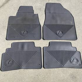 Pt206-48046 Lexus Oem All-weather Rubber Vehicle Floor Mats Set Of 4 Model Grey