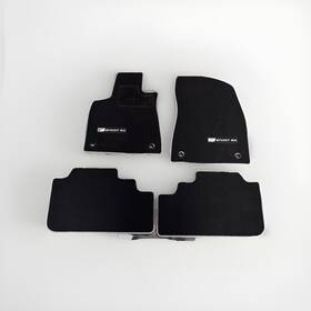 Pt206-48211-03 Lexus Oem Factory F-sport Floor Mat Set 2016-2022 Rx350 Rx450h Black And Grey