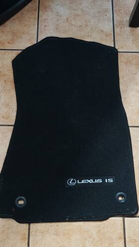 Pt206-53143-20 Lexus Used Oem Black Carpet Floor Mat Front Passenger Is Models 2014-2024 Awd