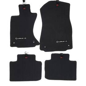 Pt206-53145-20 Lexus Is 2014-2022 Awd Oem Carpet Floor Mats Front And Rear - Black 4 Piece Set