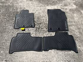 Pt206-60180-02 Lexus Lx570 Black All Weather Rubber Floor Mats Liners Oem 4 Pc