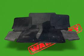 Lexus Pt208-30099 06-2011 Gs350 Rwd Complete Floor Mats And Rear Trunk Mat Carpet Set 5 Oem