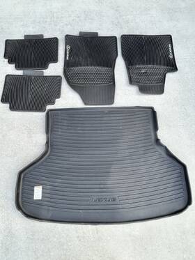 Pt218-48055 Lexus Set Of 4 Oem Factory All Weather Mats 2004-2009 Rx330 Rx350 Black
