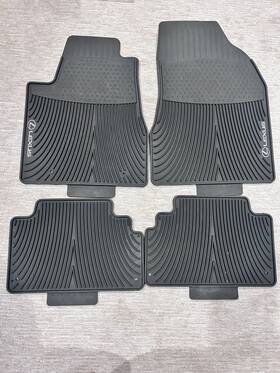 Pt908-48050 Lexus Pt908-48168 Rx400 All Weather Floor Mats Black 4pcs Set Heavy Duty Rubber