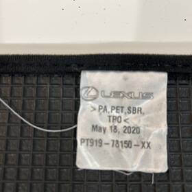 Pt919-78150-xx Lexus 2015 2023 Nx Trunk Cargo Mat Floor Cover Storage With