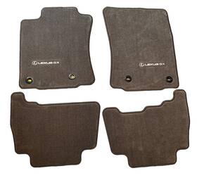 Pt926-60104-xx Lexus 2011-2013 Gx460 Oem Brown/grey Carpet Floor Mats 4 Pc