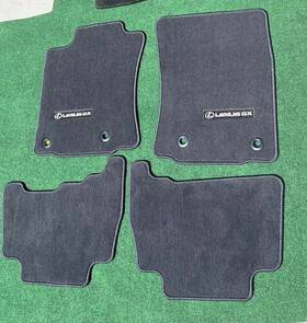 Pt926-60190-xx-7p Lexus Gx460 Oem 2017-2023 4 Piece Black Carpet Floor Mats Pt926-60191-xx