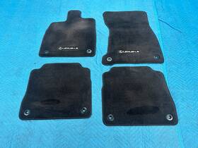 Pt92650180 Lexus Ls500 Ls500h Floor Mats Mat 4pc Set Black 2018-2024 Oem