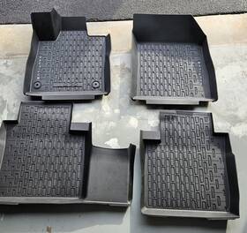 5813300-af Lincoln New Oem 24-25 Nautilus All-weather Contour Rubber Tray Floor Mats Black
