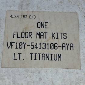 F10y-5413106-aya Lincoln Genuine Fomoco 1991 Continental Rear Floor Mats
