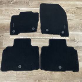 Fa1z-5813300-ad Lincoln 2016 2017 2018 Mkx 4 Black Carpet Oem Floor Mats Nice