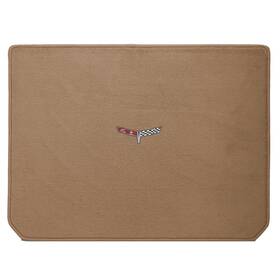 699267 Lloyd Mats 1980-1982 C3 Corvette Saddle Lloyds Ultimat Cargo Mat With Embroidered Crossed F