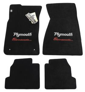 Hem-70-74-barracuda-auto Lloyd Mats Premium Custom Floor For 1970-74 Plymouth Barracuda / Ftcuda Auto Trans 4p