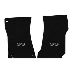 K16246f-16 Lloyd Mats 2pc Set For 1968-1972 Chevrolet Chevelle And Malibu 2-door Black