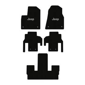 K44605b-11 Lloyd Mats 5pc 2022-on Jeep Wagoneer/grand Wagoneer 2nd Row Buckets Without Console