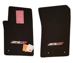 Vl-7-12-24 Lloyd Mats O-lloyd Velourtex Ebony Front Floor For Camaro Zl1 2010-2015