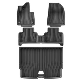 24ex30 Luckeasy 4pcs Foot Mats And Cargo Mat Compatible With Volvo Ex30 2024 2025 2026 Floor Li