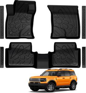 Luw-fm05-k4 Lumway Floor Mats Door Sill Guard For Ford Bronco Sport 2021-2026 Accessories New