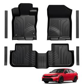 Sg250328024 Lumway All Weather Floor Mats Door Sill Guards For 2022-2026 Honda Civic