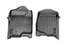 M-2107 Rough Country Floor Mats Front Set Chevy Gmc With Bench