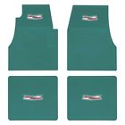 M55206 Oer For Chevy Bel Air Floor Mats With Crest Logo