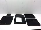 7h6z-5413300-aa Mah6z-5413300-cd Ford Lincoln Mkz Floor Mats Vinyl Piece Set Black