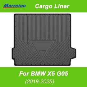 X5-19 Marretoo Cargo-liner Cargo Liner New For 2019-2024 2025 Bmw X5 G05 Rear Trunk Tray Floor Mat Black