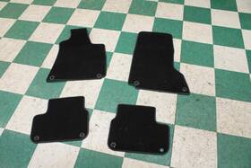 Maserati 232-maserati 14-17 Ghibli Black Carpeted Front Rear Lh Rh Floor Mats Liner Set 4x Oem Oe Wty